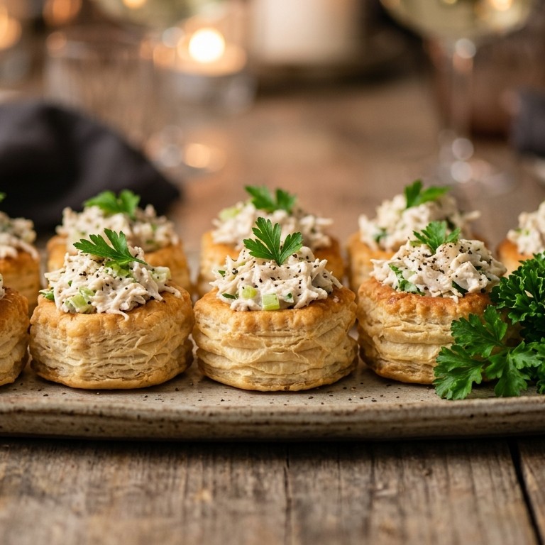 Kipsaladebootjes recept