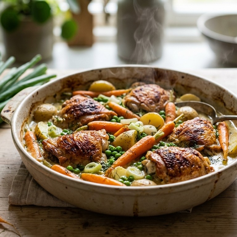 Kipschotel recept