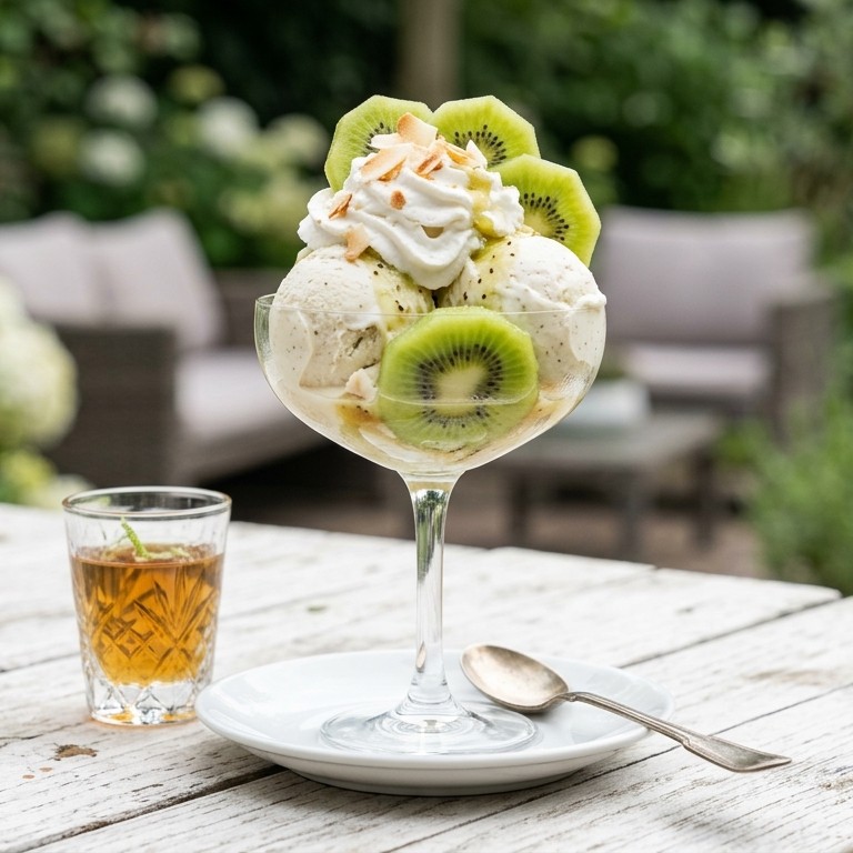 Kiwi-cocos coupe recept