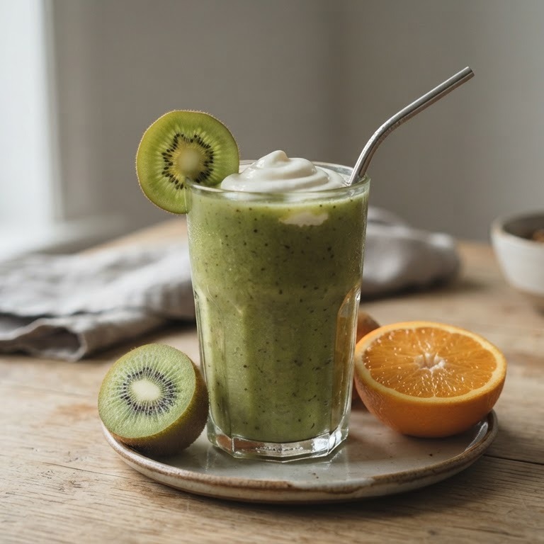 Kiwi smoothie recept