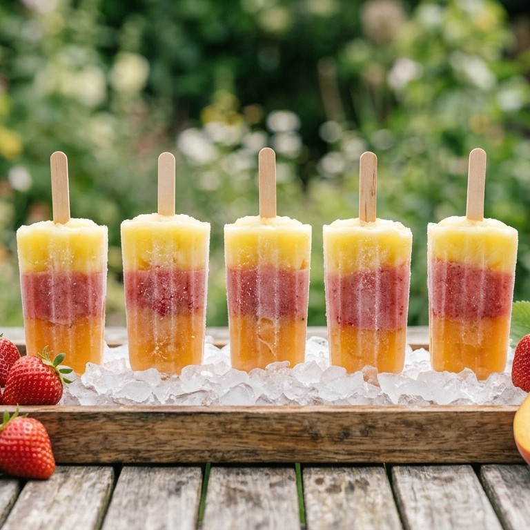 Kleine fruit ijsjes recept