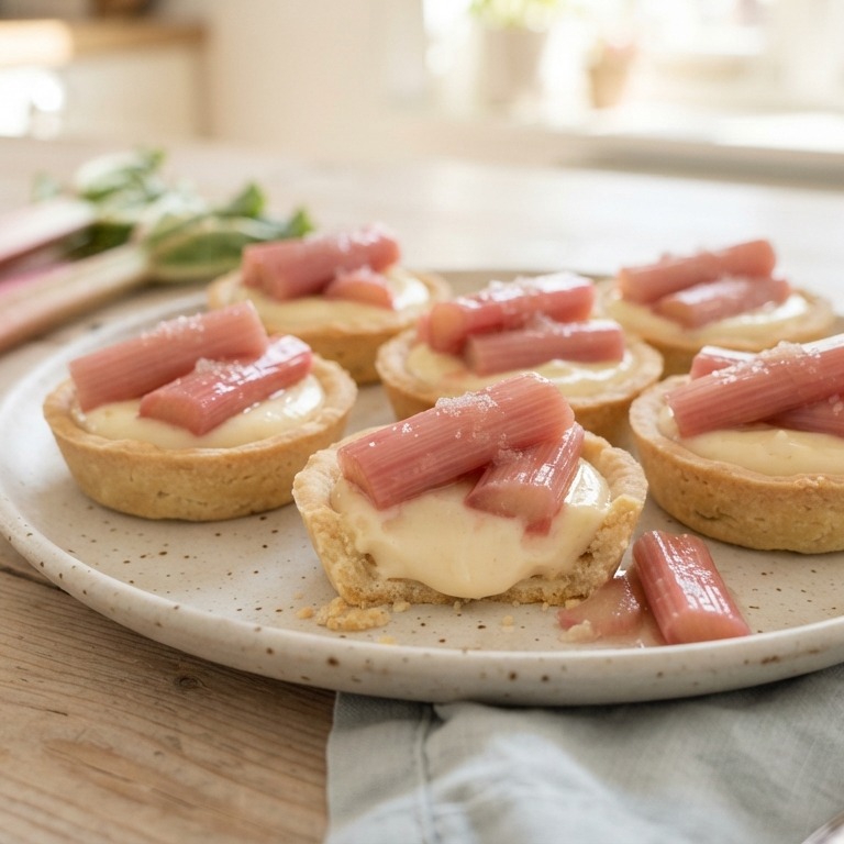 Kleine rabarbertaartjes recept