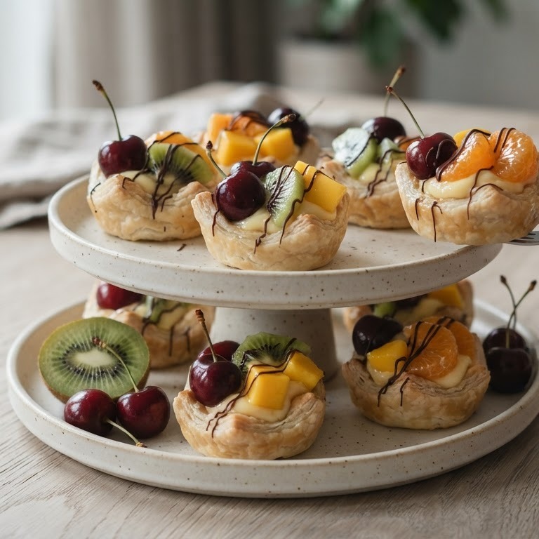 Kleine vruchtengebakjes recept