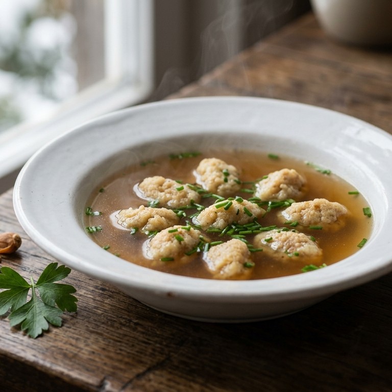 Klößchen (meelklootjes) met merg recept