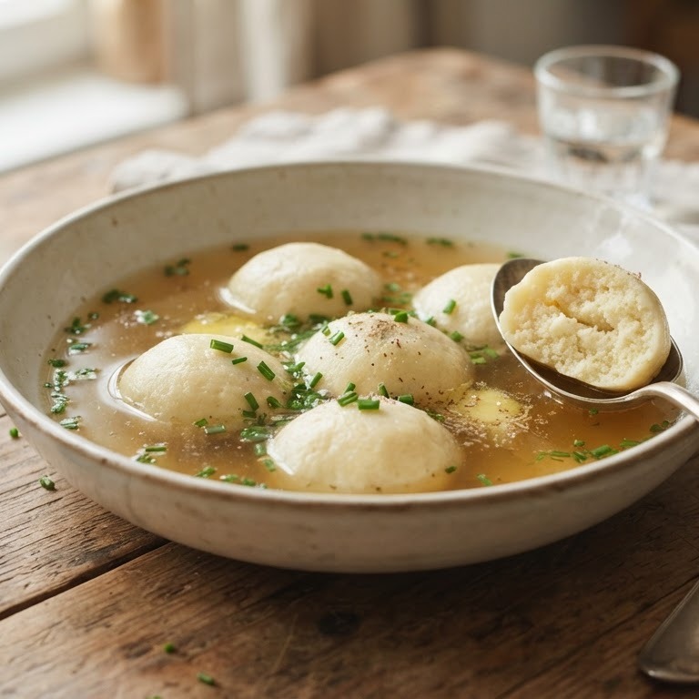 Klößchen (meelklootjes) van griesmeel recept