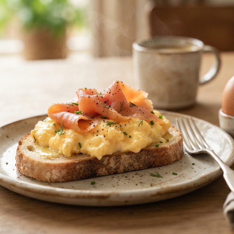 Klopei met zalm recept