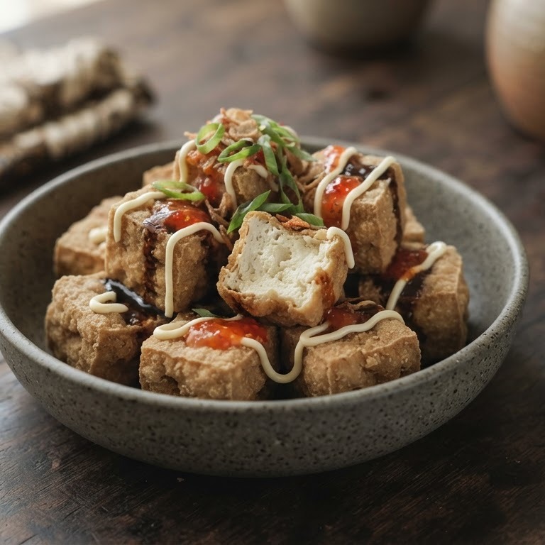 Knapperige tofu recept