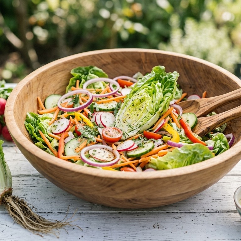 Knapperige zomersalade recept