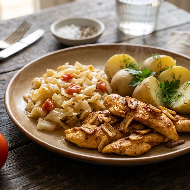 Knoflookkipfilet recept