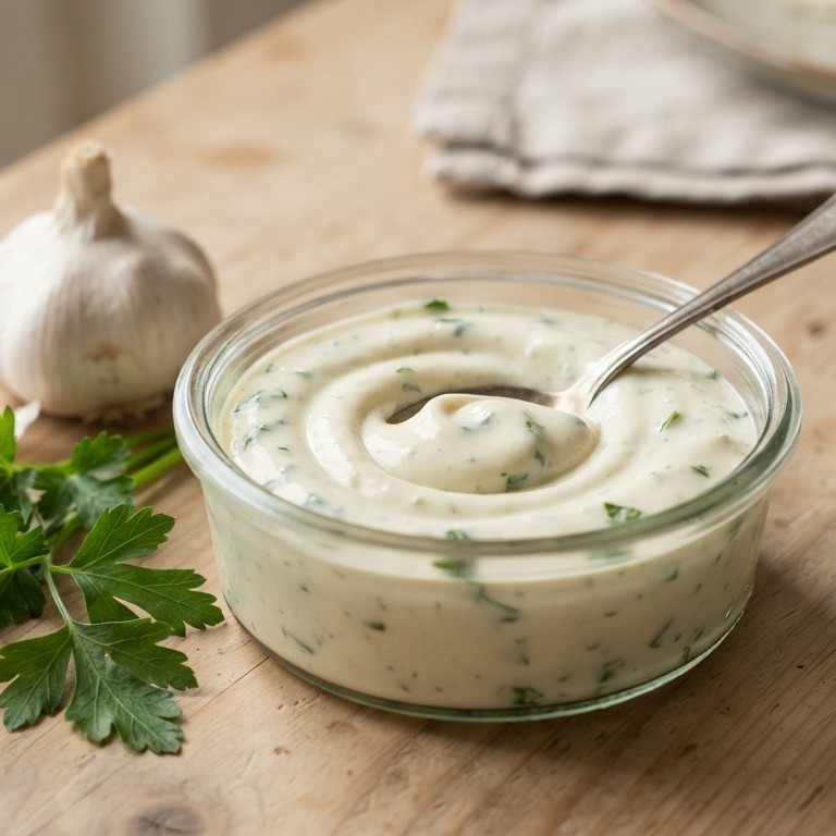 Knoflooksaus recept