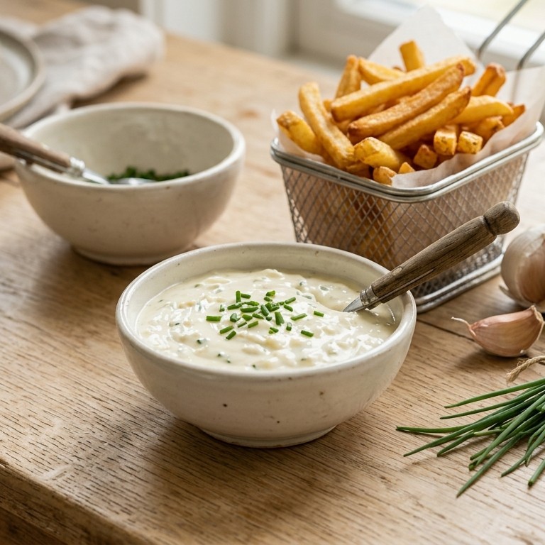 Knoflooksaus recept