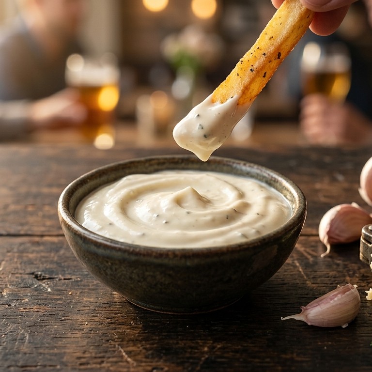 Knoflooksaus recept