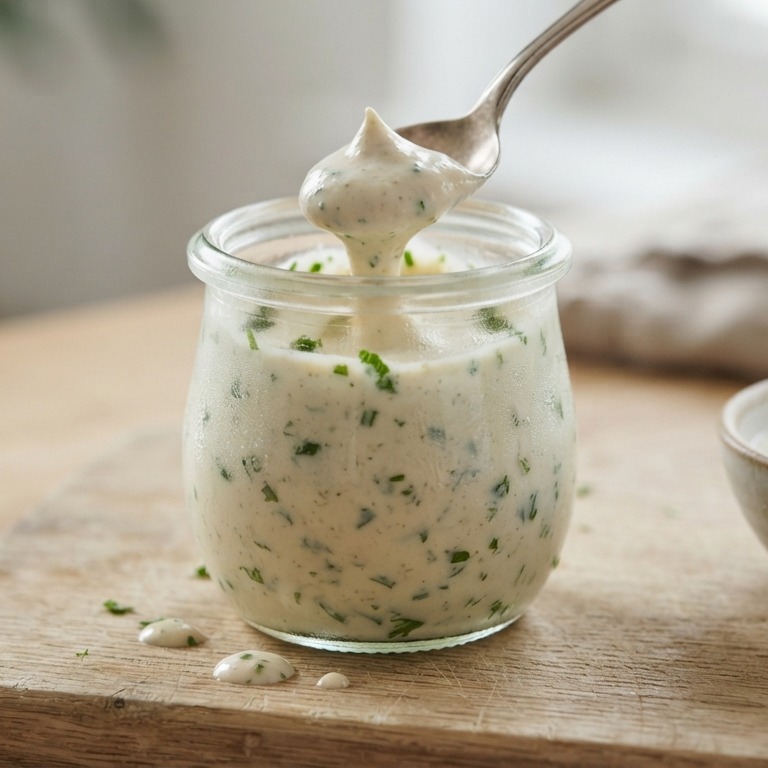 Knoflooksaus met peterselie recept