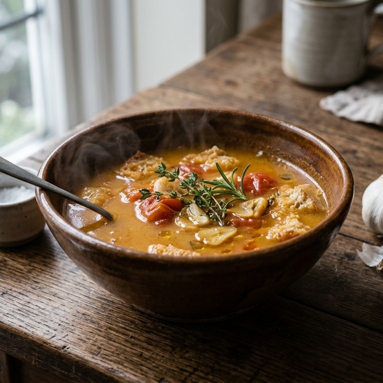 Knoflooksoep recept
