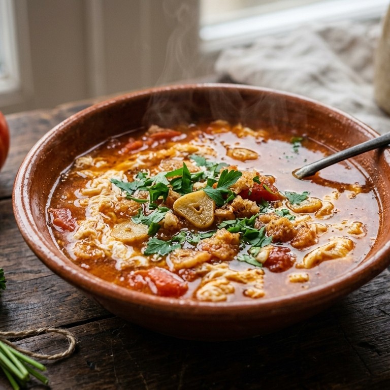 Knoflooksoep recept