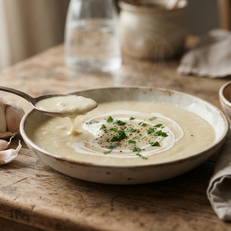 Knoflooksoep recept