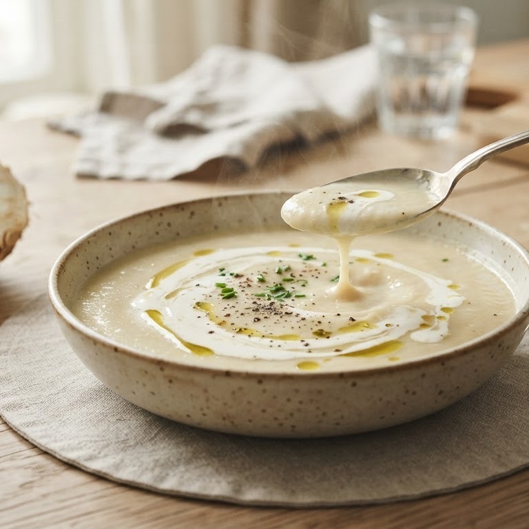 Knolselderijsoep recept