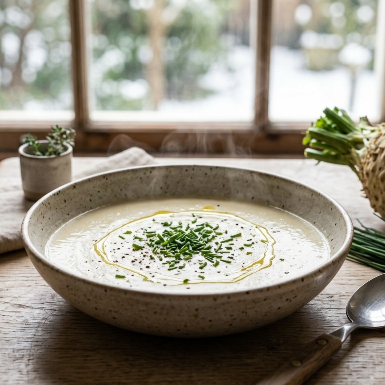 Knolselderijsoep recept