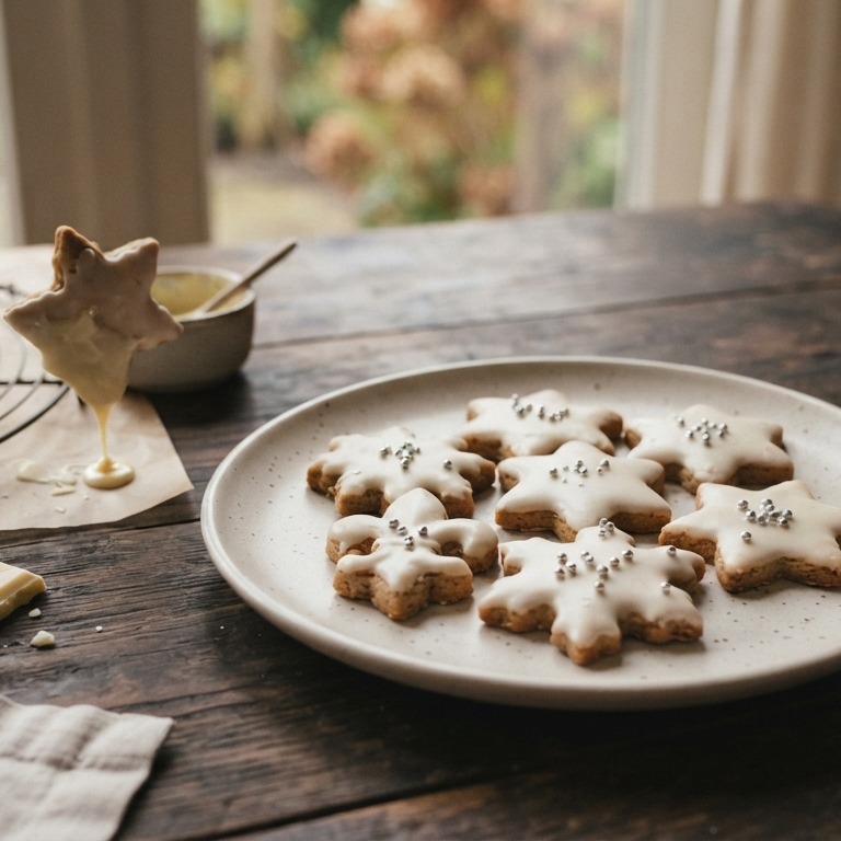 Koekjes en kerststerren recept
