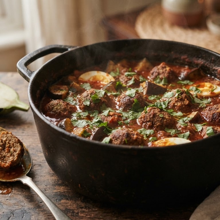 Kofta curry recept