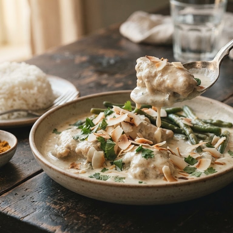 Kokos kip recept