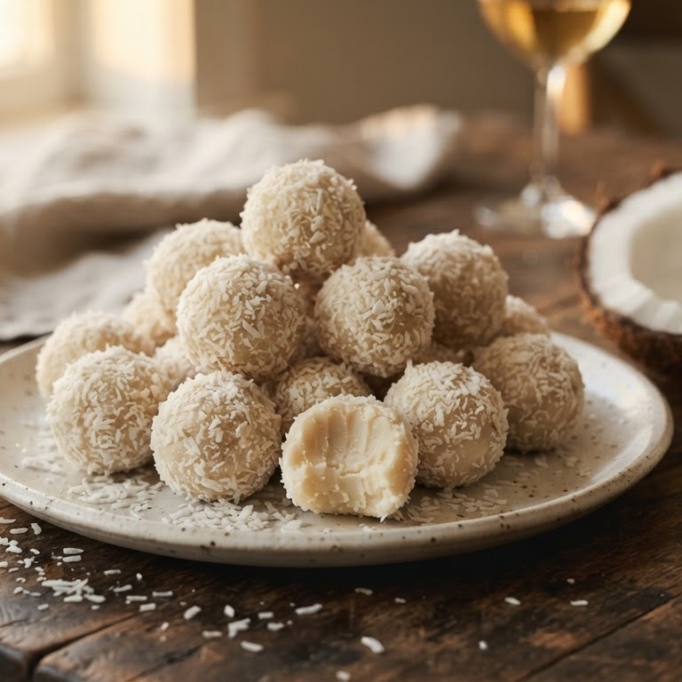 Kokostruffels recept