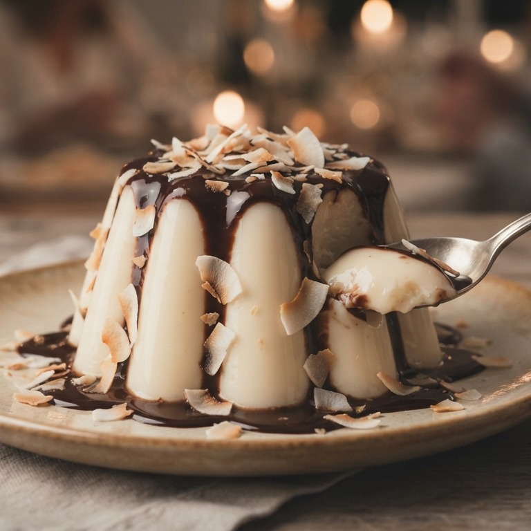 Kokosvanillepudding recept