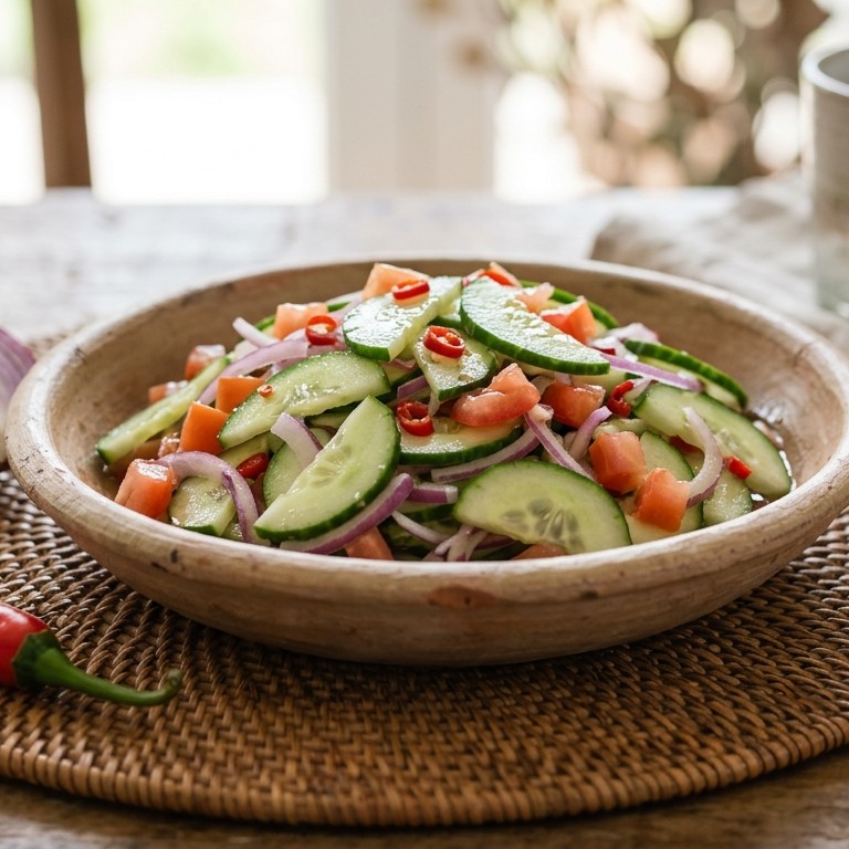 Komkommer salade recept
