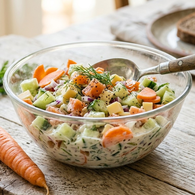 Komkommer salade recept