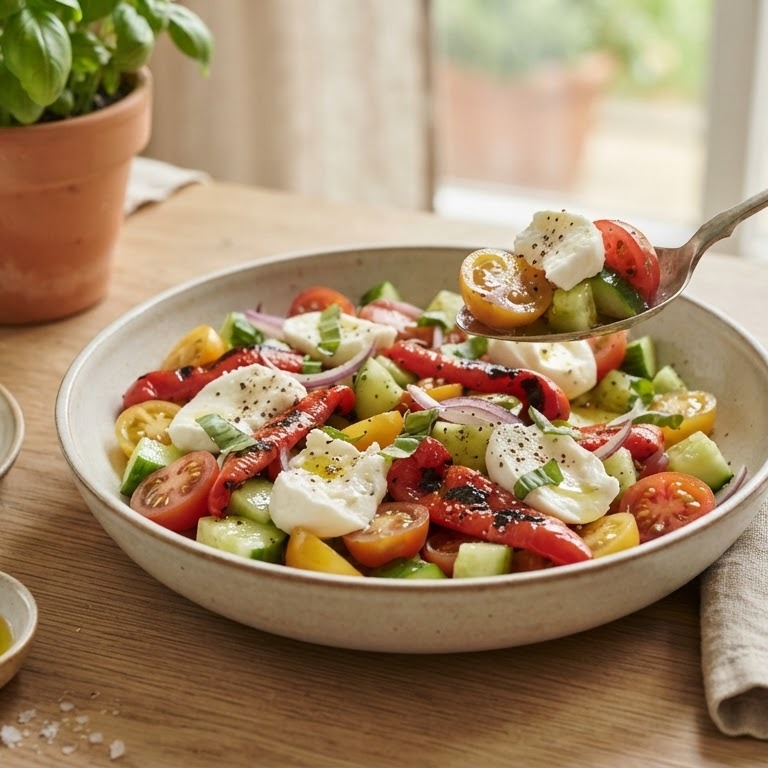 Komkommer-tomatensalade recept
