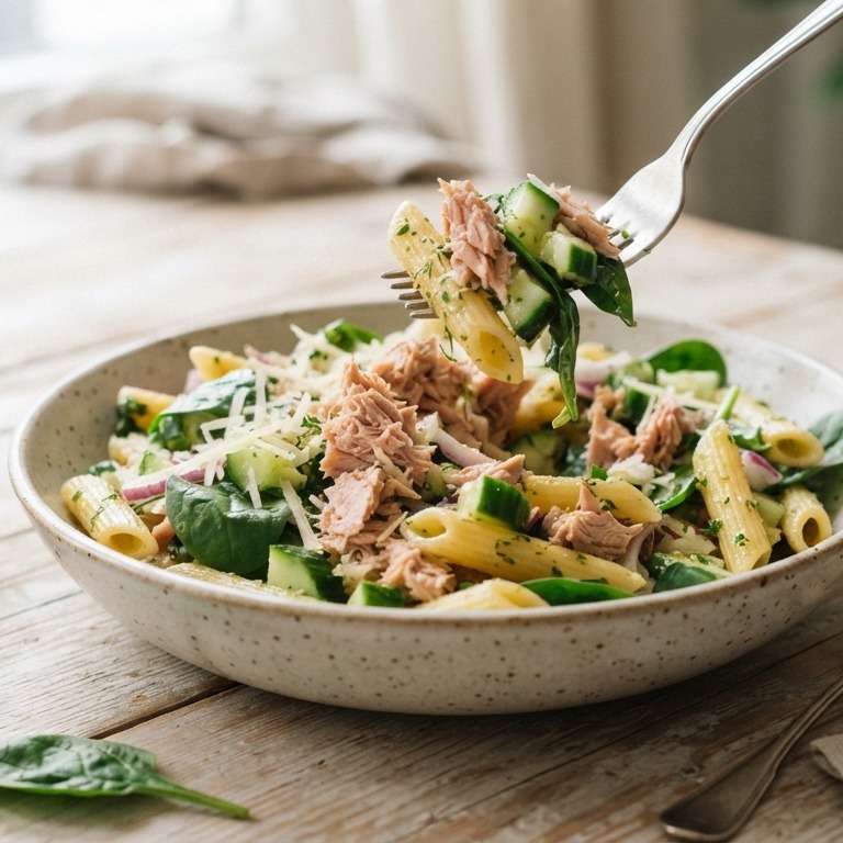 Komkommer-tonijnsalade recept