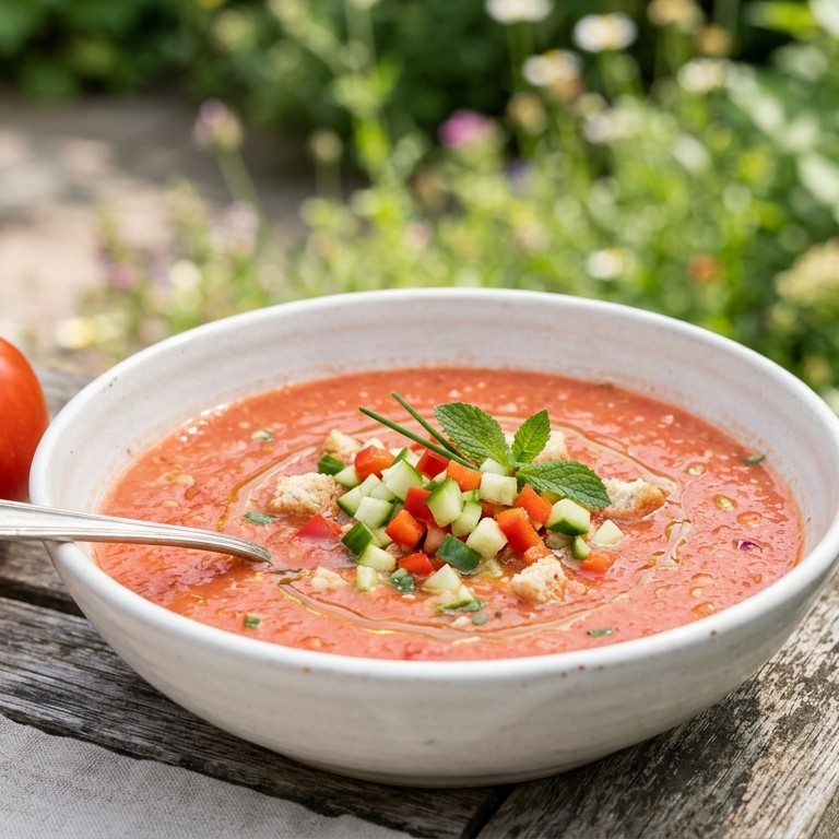 Komkommergazpacho recept