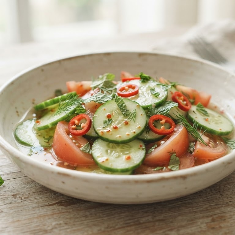 Komkommersalade recept
