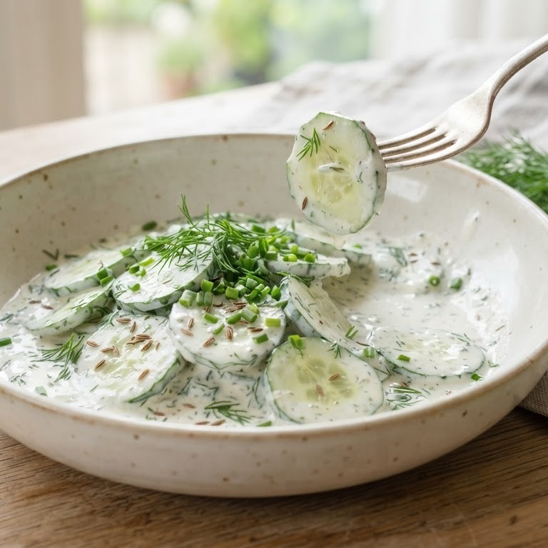 Komkommersalade recept