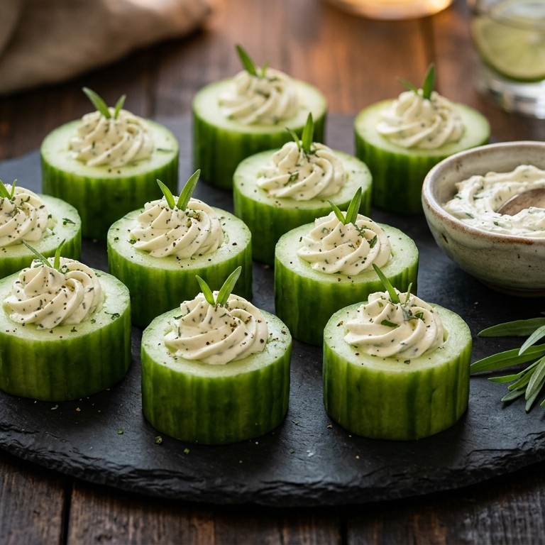 Komkommerschaaltjes recept