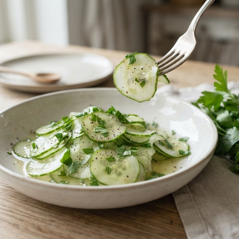 Komkommersla recept