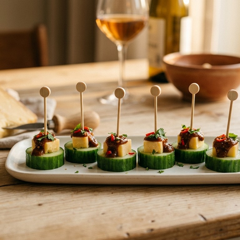 Komkommersnacks recept