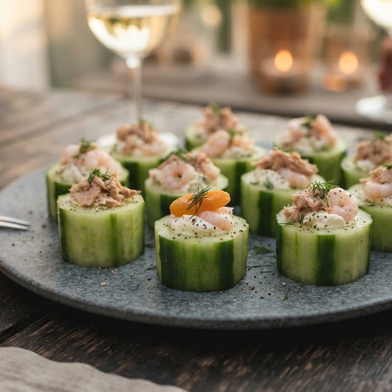 Komkommertapas light recept