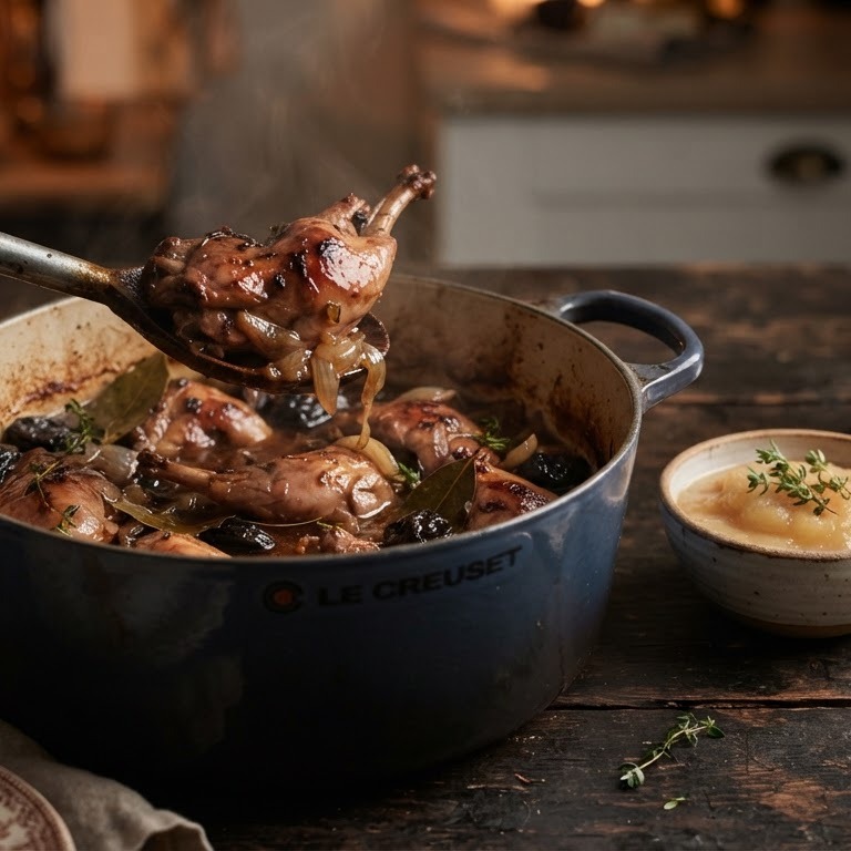 konijn met bier recept