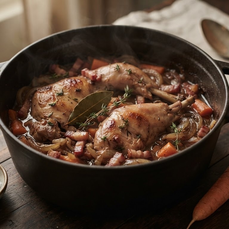 Konijn met kriek recept