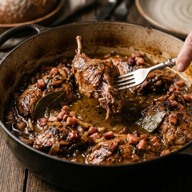 Konijn uit grootmoederstijd recept