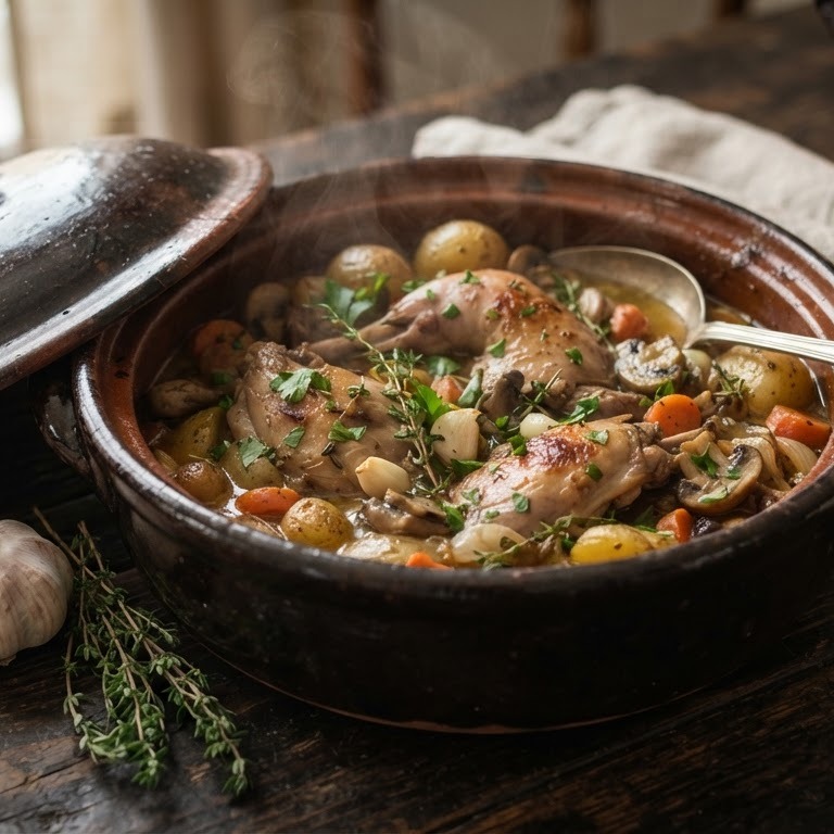 Konijnenstoofschotel recept