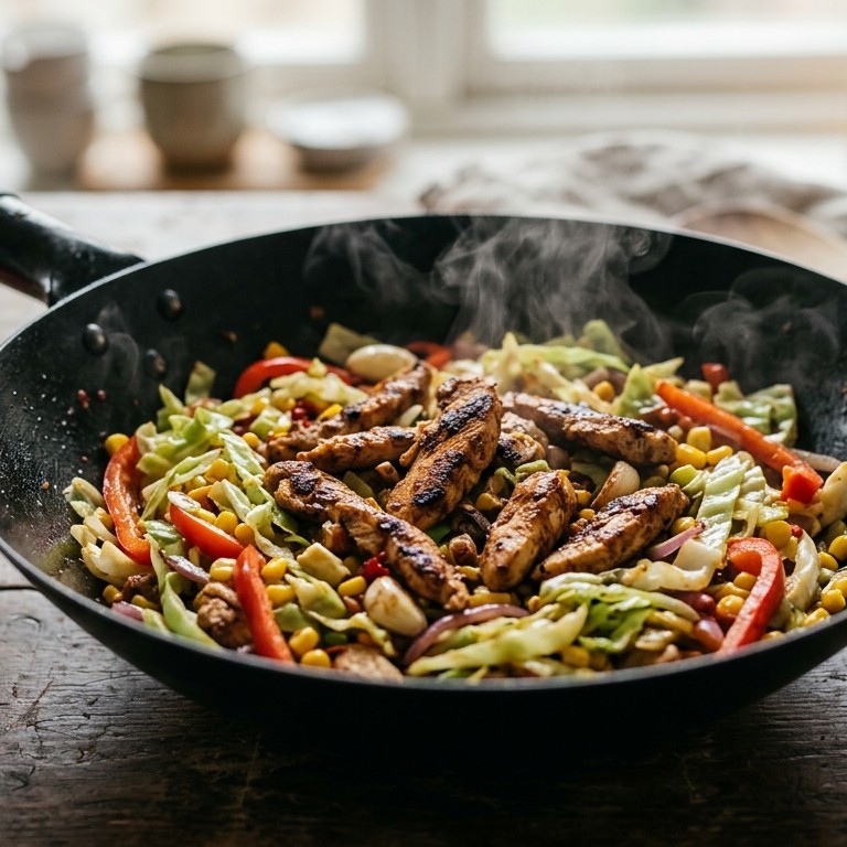 Kool met shoarmavlees recept