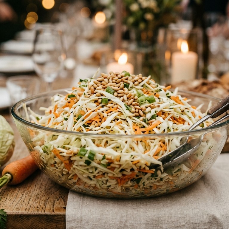 Kool-wortel-salade voor buffet recept