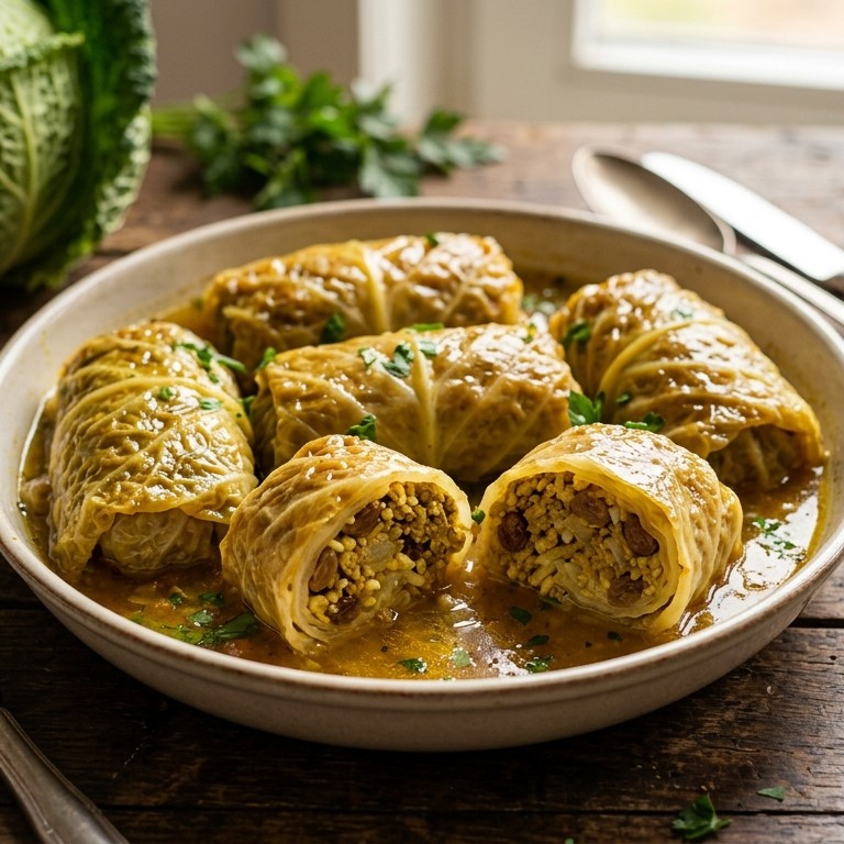Koolrolletjes recept