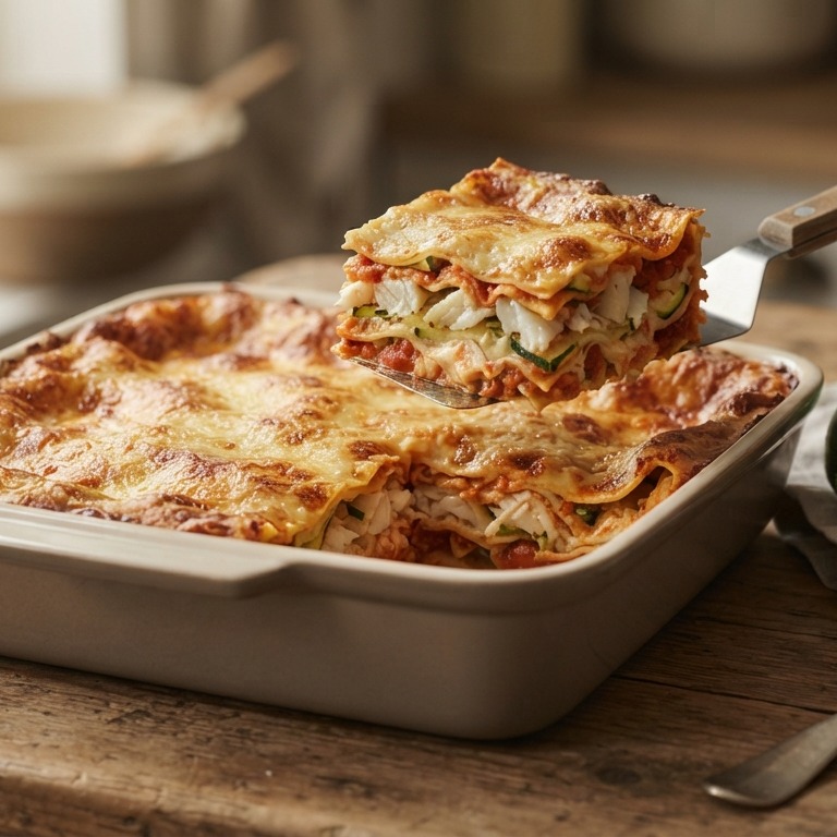 Koolvisfiletlasagna recept
