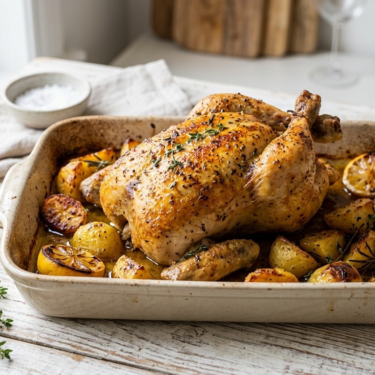 Kotopulo psito: Griekse kip uit de oven recept