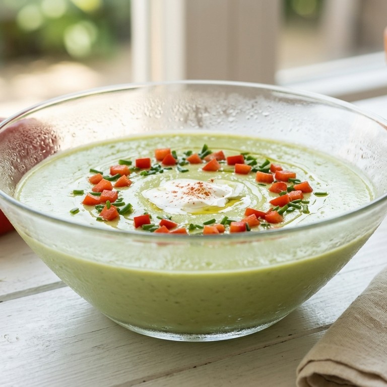 Koude avocadosoep recept