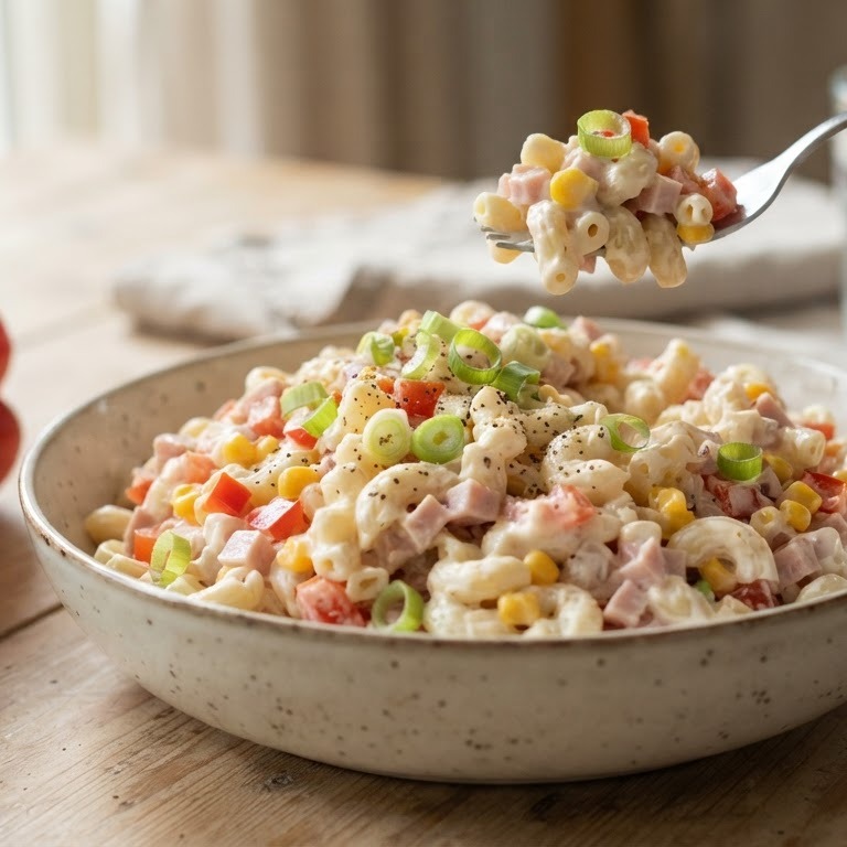 Koude macaronisalade recept