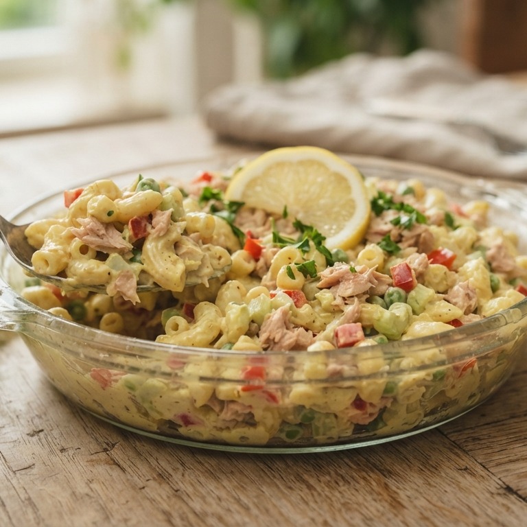 Koude macaronischotel recept